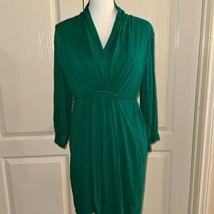 Green Long Sleeve Dress - Size Medium